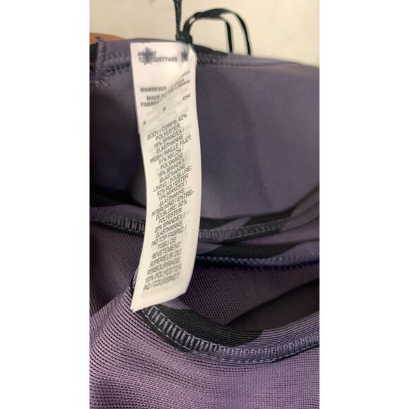 Nike Dri-Fit Women's SMALL Swoosh Icon Clash Padded Sports Bra, Purple - Picture 4 of 7